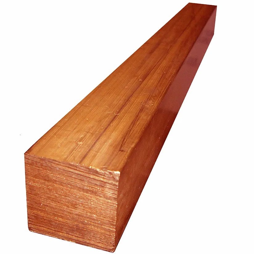 copper square bar